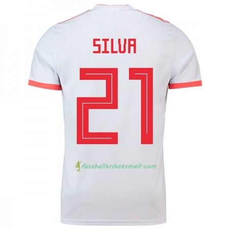 Fußballtrikots Spanien Silva 21 WM 2018 Auswärts-trikot kaufen